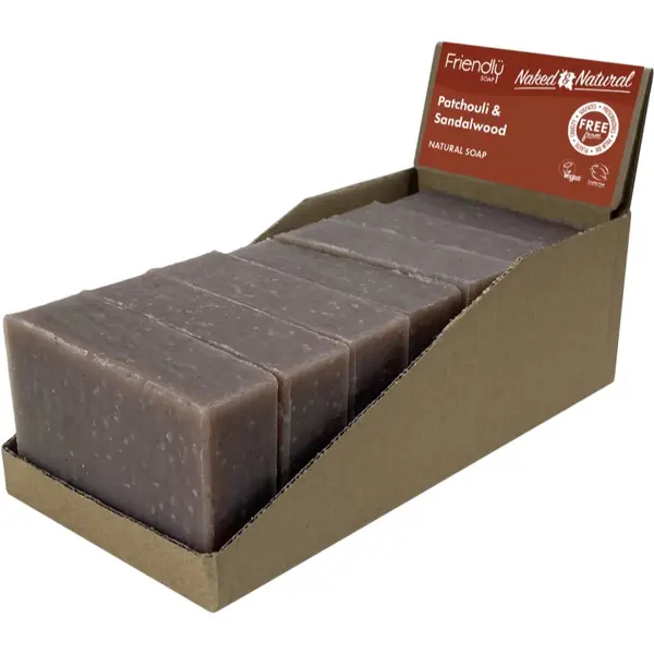 Friendly Soap Friendly Soap Natural Soap Patchouli & Sandalwood prirodni sapun 7x95 g