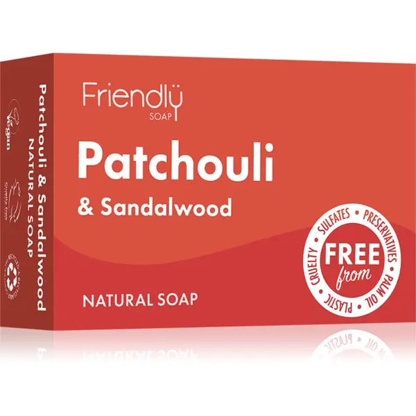 Friendly Soap Friendly Soap Natural Soap Patchouli & Sandalwood prirodni sapun 95 g