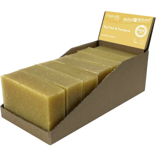 Friendly Soap Friendly Soap Natural Soap Tea Tree & Turmeric prirodni sapun 7x95 g