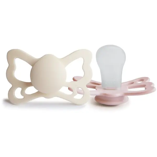 FRIGG FRIGG Butterfly Size 2:6-18 months duda Cream/Blush 2 kom