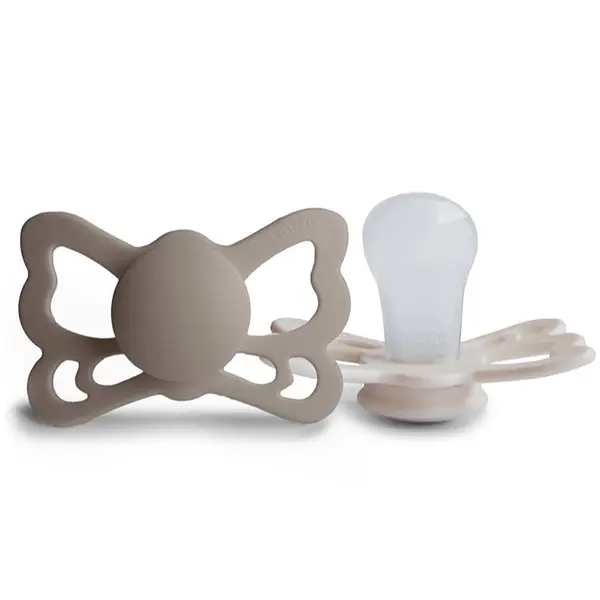 FRIGG FRIGG Butterfly Size 2:6-18 months duda Portobello/Cream 2 kom