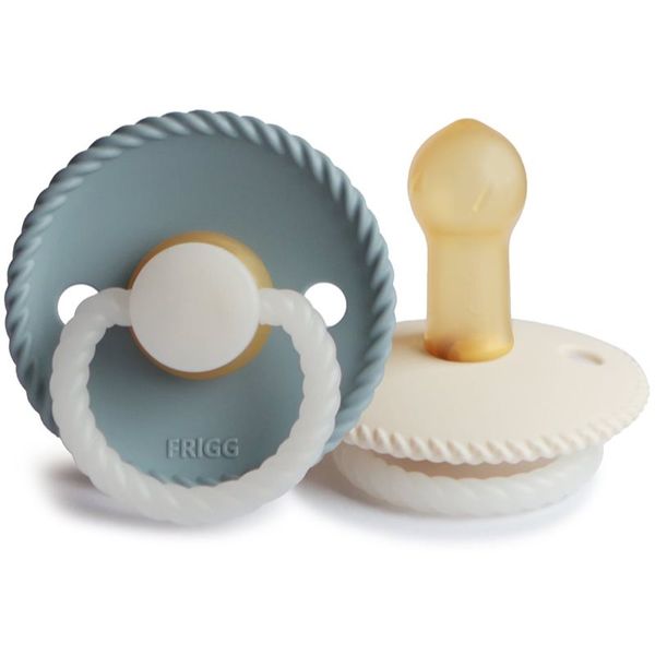 FRIGG FRIGG Rope Night Size 2:6-18 months duda Stone Blue Night/Cream Night 2 kom