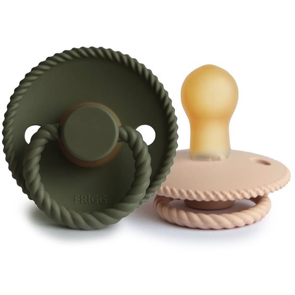 FRIGG FRIGG Rope Size 1:0-6 months duda Croissant/Olive 2 kom