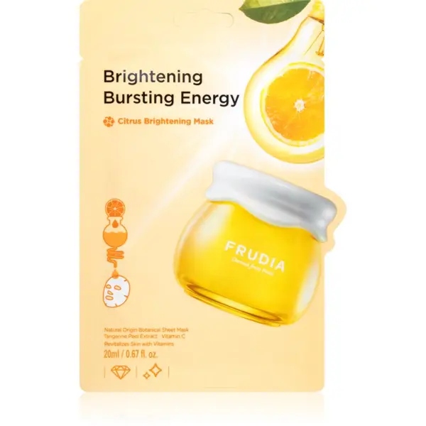 Frudia Frudia Citrus sheet maska za blistav ten 20 ml