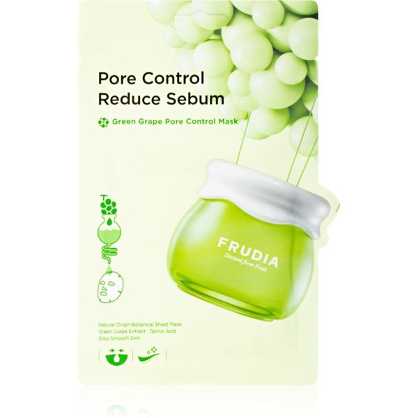 Frudia Frudia Green Grape Sheet maska za sužavanje pora 20 ml