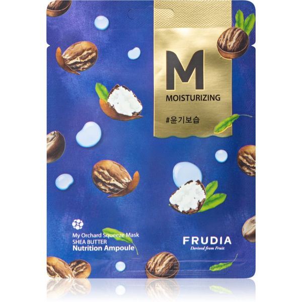 Frudia Frudia My Orchard Shea Butter hidratantna sheet maska za vrlo suho i osjetljivo lice 20 ml