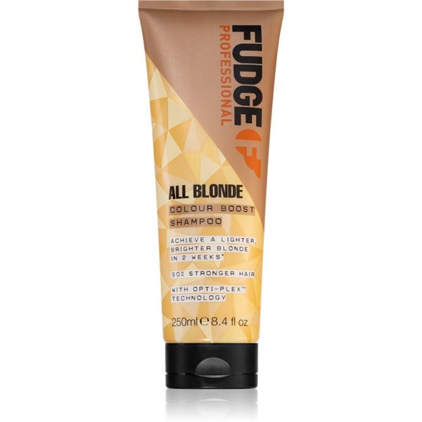 Fudge Fudge All Blonde Colour Boost Shampoo revitalizirajući šampon vraćanje sjaja za plavu kosu 250 ml