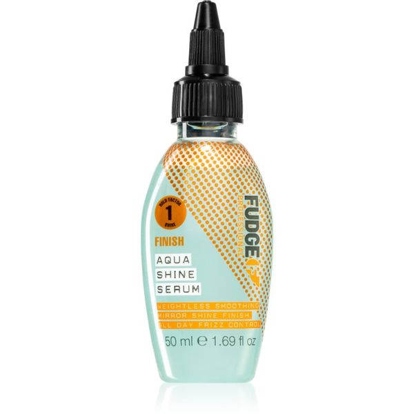 Fudge Fudge Finish Aqua Shine Serum serum za zaglađivanje za sjajnu i mekanu kosu 50 ml