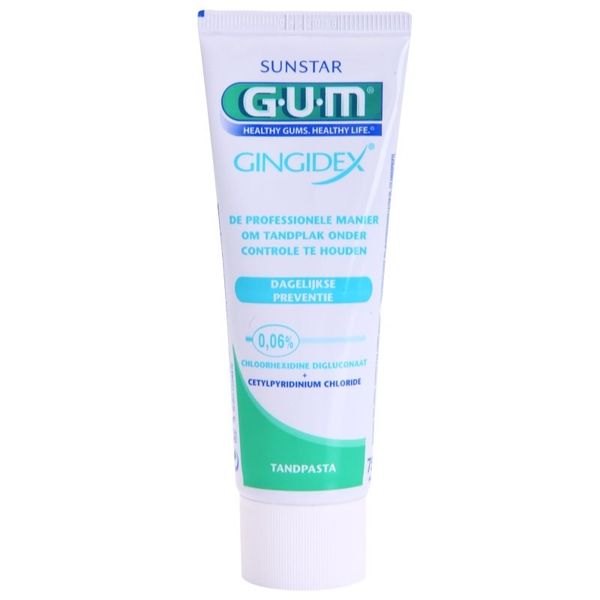 G.U.M G.U.M Gingidex 0,06% pasta protiv zubnog plaka za zdrave desni 75 ml