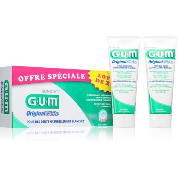 G.U.M G.U.M Original White Toothpaste pasta za zube 75 ml 2 kom