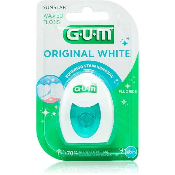 G.U.M G.U.M Original White zubni konac 30 m