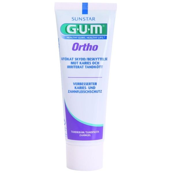 G.U.M G.U.M Ortho pasta za zube za korisnike fiksnih aparatića za zube 75 ml