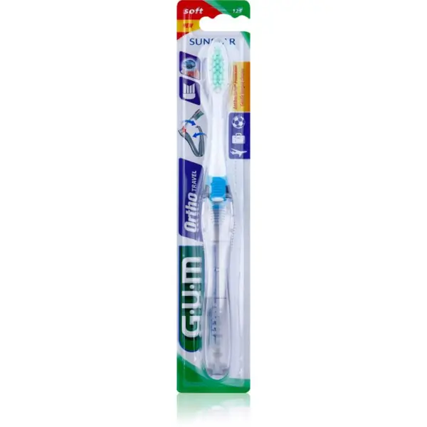 G.U.M G.U.M Ortho-Travel četkica za zube soft 1 kom