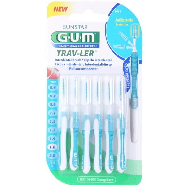 G.U.M G.U.M Trav-Ler Interdental međuzubne četkice 1,6 mm 6 kom