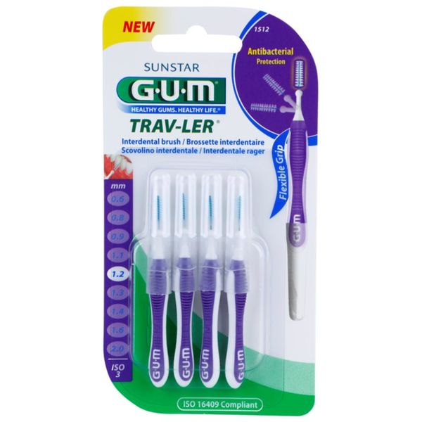 G.U.M G.U.M Trav-Ler međuzubne četkice 1,2 mm 4 kom
