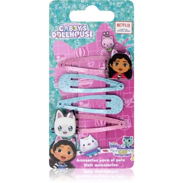 Gabby's Dollhouse Gabby's Dollhouse Hair Accessories ukosnice za kosu 4 kom