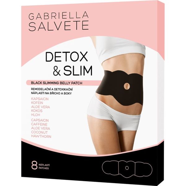 Gabriella Salvete Gabriella Salvete Belly Patch Detox Slimming flasteri za preoblikovanje stomaka i bokova 8 kom