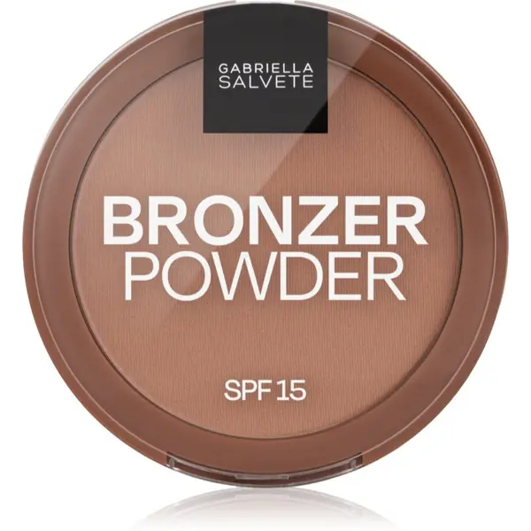 Gabriella Salvete Gabriella Salvete Bronzer Powder bronzer u kamenu SPF 15 nijansa 02 8 g