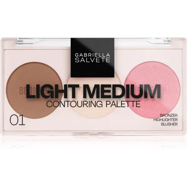 Gabriella Salvete Gabriella Salvete Contouring Palette paleta za konturiranje nijansa 01 9 g