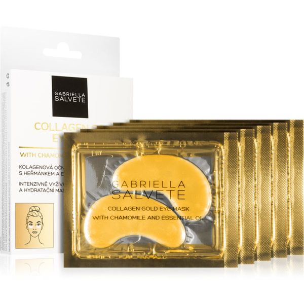 Gabriella Salvete Gabriella Salvete Eye Mask Collagen Gold maska protiv podočnjaka s kolagenom 5x2 kom