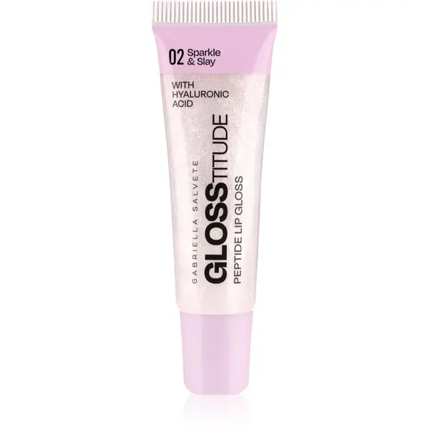Gabriella Salvete Gabriella Salvete Glosstitude Peptide Lip Gloss hidratantno sjajilo za usne nijansa 02 Sparkle & Slay 10 ml