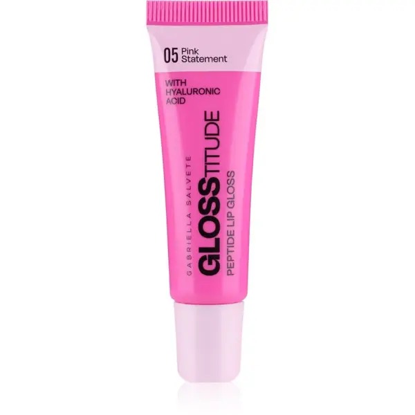 Gabriella Salvete Gabriella Salvete Glosstitude Peptide Lip Gloss hidratantno sjajilo za usne nijansa 05 Pink Statement 10 ml