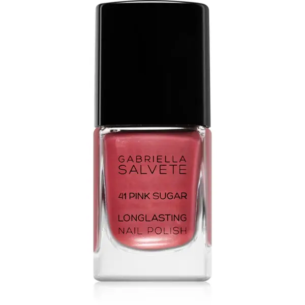Gabriella Salvete Gabriella Salvete Longlasting Enamel dugotrajni lak za nokte s bisernim sjajem nijansa 41 Pink Sugar 11 ml