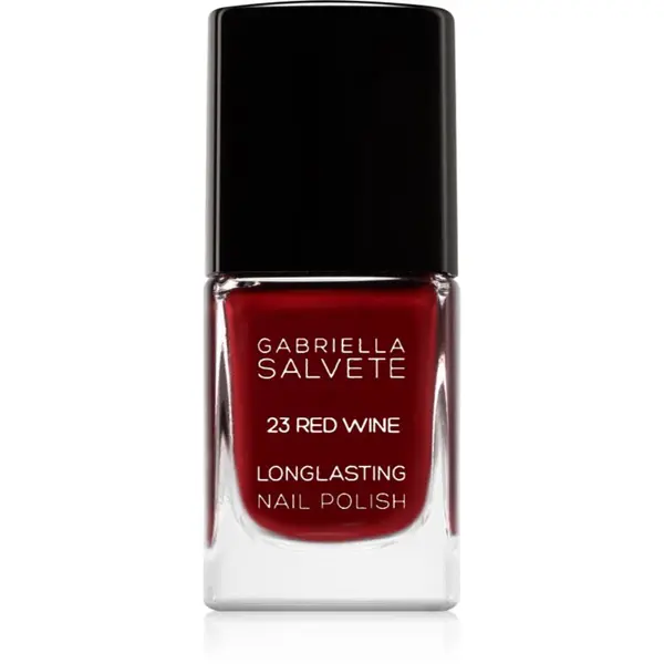 Gabriella Salvete Gabriella Salvete Longlasting Enamel dugotrajni lak za nokte s visokim sjajem nijansa 23 Red Wine 11 ml