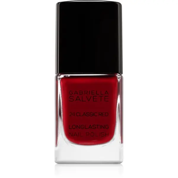 Gabriella Salvete Gabriella Salvete Longlasting Enamel dugotrajni lak za nokte s visokim sjajem nijansa 24 Classic Red 11 ml