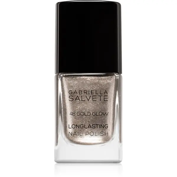 Gabriella Salvete Gabriella Salvete Longlasting Enamel dugotrajni lak za nokte sa šljokicama nijansa 48 Gold Glow 11 ml