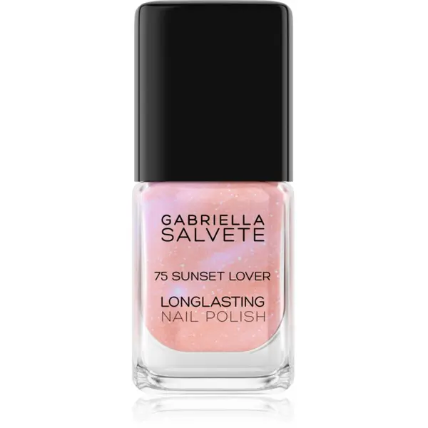 Gabriella Salvete Gabriella Salvete Longlasting Enamel dugotrajni lak za nokte sa šljokicama nijansa 75 Sunset Lover 11 ml