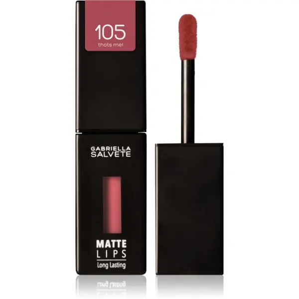 Gabriella Salvete Gabriella Salvete Matte Lips dugotrajni tekući ruž za usne s mat efektom nijansa 105 That's Me! 4,5 ml
