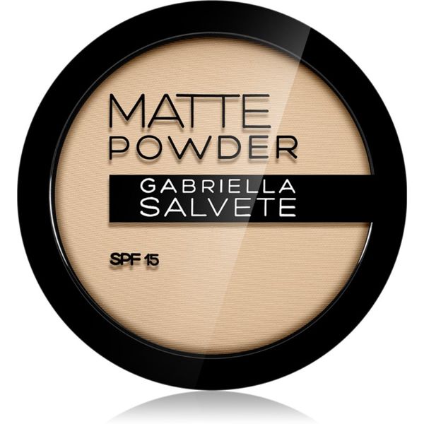 Gabriella Salvete Gabriella Salvete Matte Powder matirajući puder SPF 15 nijansa 01 8 g