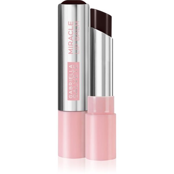 Gabriella Salvete Gabriella Salvete Miracle Lip Balm hidratantni balzam za usne za blistavi sjaj nijansa 106 Black 4 g