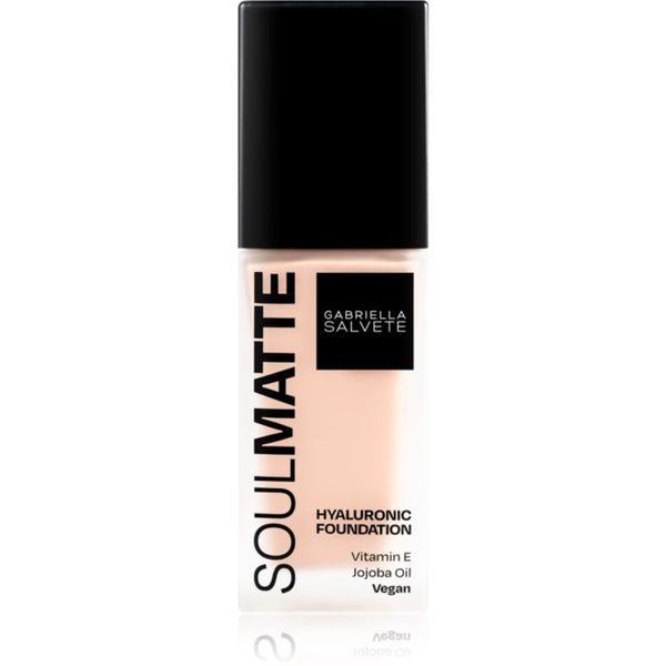 Gabriella Salvete Gabriella Salvete SoulMatte dugotrajni puder s mat efektom nijansa 01 Porcelain Cold 30 ml