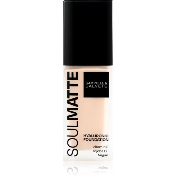 Gabriella Salvete Gabriella Salvete SoulMatte Hyaluronic Foundation dugotrajni puder s mat efektom nijansa 02C Ivory Cold 30 ml