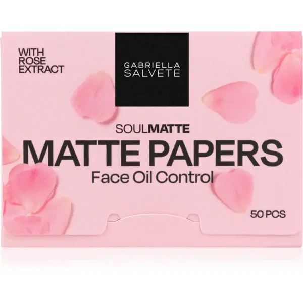 Gabriella Salvete Gabriella Salvete SoulMatte Rose Extract matirajući papirići s ružinim uljem 50 kom