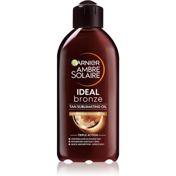 Garnier Garnier Ambre Solaire Ideal Bronze njegujuće ulje za sunčanje SPF 2 200 ml