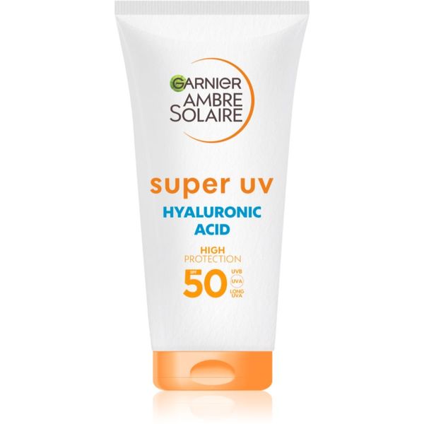 Garnier Garnier Ambre Solaire Super UV zaštitna krema za lice protiv bora SPF 50 50 ml
