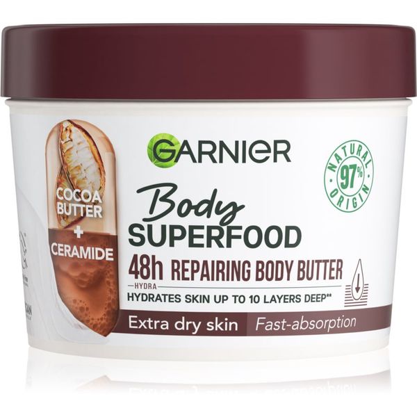 Garnier Garnier Body SuperFood hranjivi maslac za tijelo s kakaom 380 ml