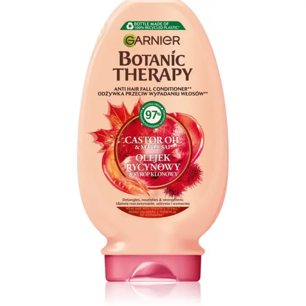 Garnier Garnier Botanic Therapy Ricinus Oil balzam za jačanje oslabljene kose s tendencijom opadanja 200 ml