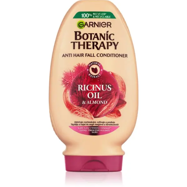 Garnier Garnier Botanic Therapy Ricinus Oil balzam za jačanje oslabljene kose s tendencijom opadanja 200 ml