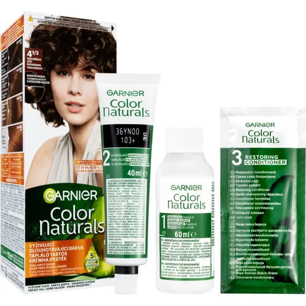 Garnier Garnier Color Naturals Creme boja za kosu nijansa 4.12 Pure Chocolate 1 kom