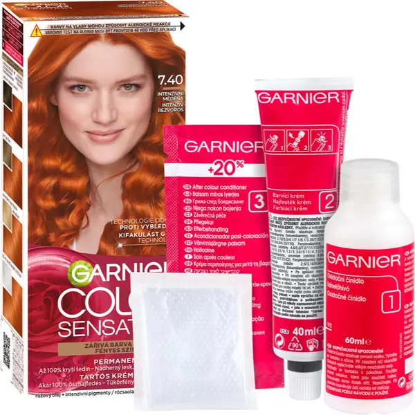Garnier Garnier Color Sensation boja za kosu nijansa 7.40 Intense Copper 1 kom