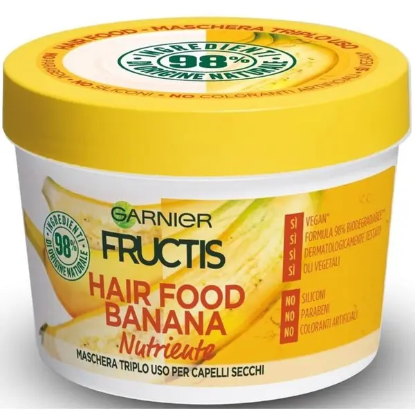 Garnier Garnier Fructis Banana Hair Food hranjiva maska za suhu kosu 390 ml