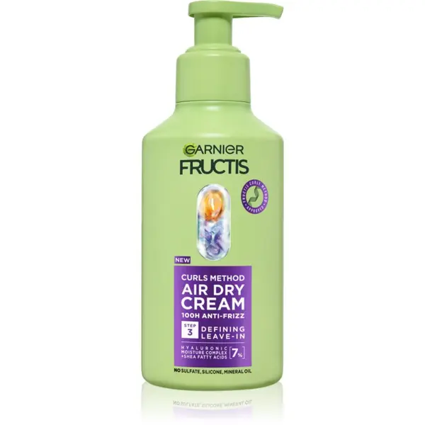 Garnier Garnier Fructis Curls Method krema bez ispiranja za valovitu i kovrčavu kosu 260 ml
