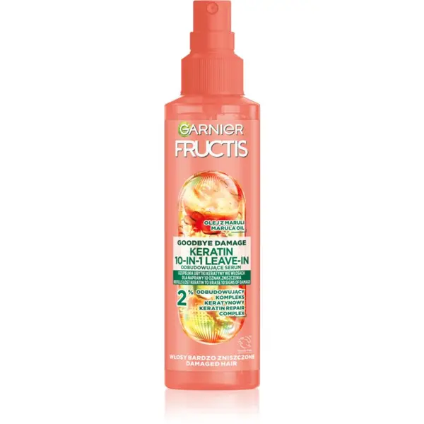 Garnier Garnier Fructis Goodbye Damage sprej bez ispiranja s keratinom 150 ml
