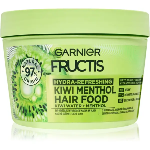 Garnier Garnier Fructis Hydra-refreshing hidratantna maska za kosu 3 u 1 400 ml