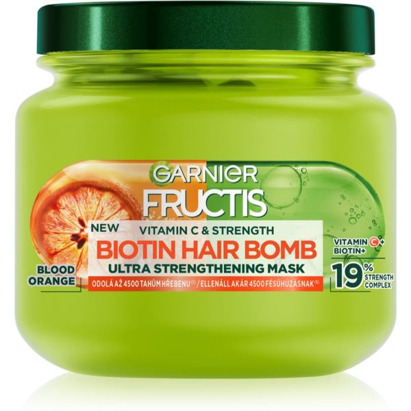 Garnier Garnier Fructis Vitamin & Strength maska za dubinsko jačanje kose 320 ml