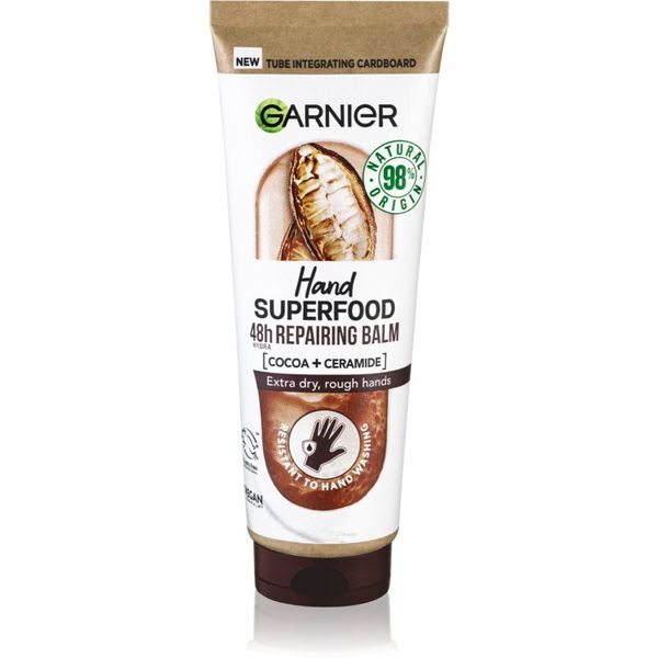 Garnier Garnier Hand Superfood regenerirajuća krema za ruke s kakaom 75 ml